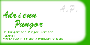 adrienn pungor business card